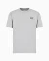 Ea7 Pima Cotton Core Identity T-shirt In Animal Print