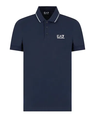 Ea7 Polo Man  8npf16 Pjvuz 1562 Blue Arms