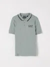 Ea7 Polo Shirt  Kids Color Green In Green