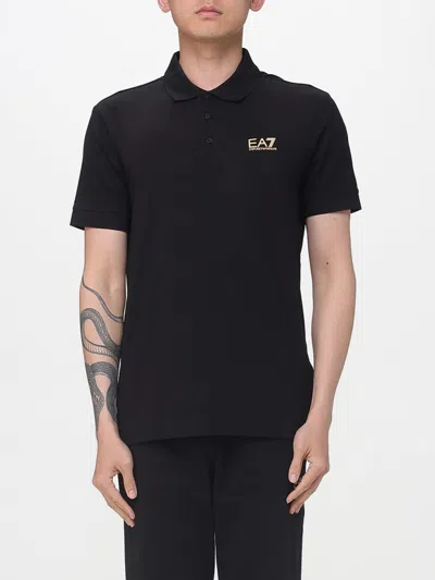 Ea7 Polo Shirt  Men Color Black 1