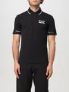 Ea7 Polo Shirt  Men Color Black