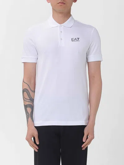 Ea7 Polo Shirt  Men Color White