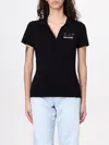 Ea7 Polo Shirt  Woman Color Black