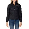 Ea7 Logo-print Puffer Jacket In Black
