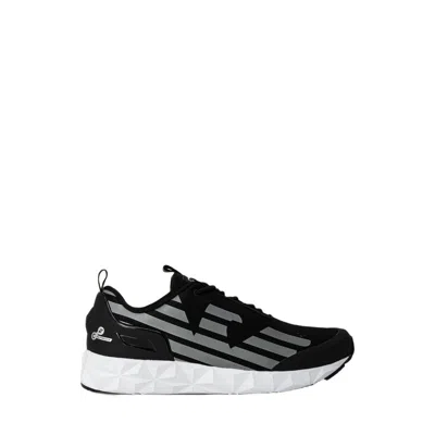 Ea7 Ultimate C2 Kombat Core Sneakers In Schwarz