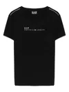 Ea7 Polyester-viscose Blend T-shirt