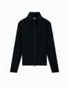 Ea7 Powerstretch Fabric Technical Ski Fleece In Black
