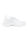 Ea7 Predator Logo-detail Sneakers In Black
