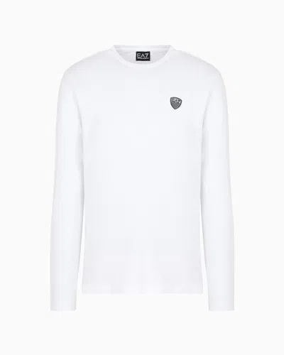Ea7 T-shirt In White