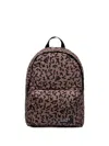 Ea7 Printed Backpack In Brown