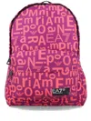 Ea7 Printed Backpack In Pink