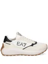 Ea7 Printed Sneakers In White