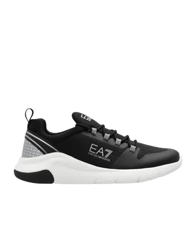 Ea7 Official Store Evo Racer Sneakers In Black