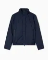 Ea7 Recycled-fabric Padded Jacket With Hood