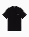 Ea7 Regular Fit T-shirts In Black