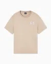 Ea7 Regular Fit T-shirts In Sand
