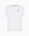 Ea7 Regular Fit T-shirts In White