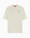 Ea7 Relaxed Fit T-shirts In White