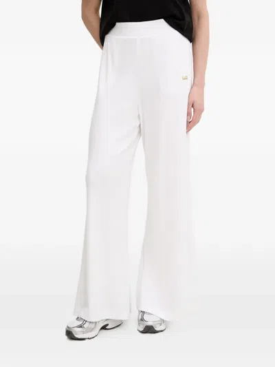 EA7 RIBBED PALAZZO PANTS