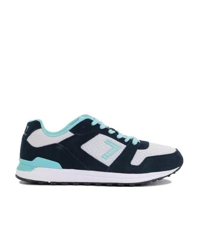 Ea7 Round Head Lace-up Casual Sports Shoes In Black