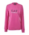 EA7 ROUND-NECKED LOGO SWEATER