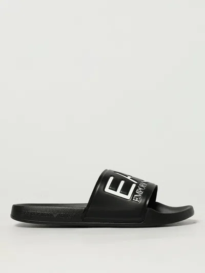 Ea7 Sandals  Men Color Black 1