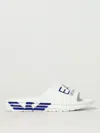 Ea7 Sandals  Men Color White