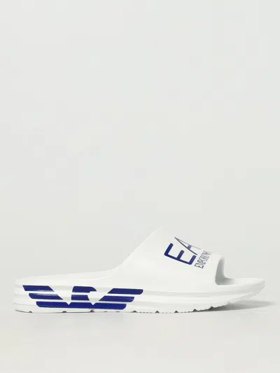 Ea7 Sandals  Men Color White