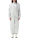 Ea7 Dynamic Athlete Printed Tracksuit In Ventus7 Technical Fabric In Grey