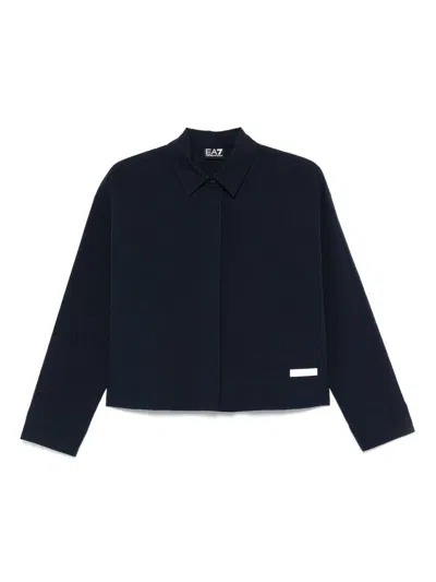 Ea7 Shirts Blue