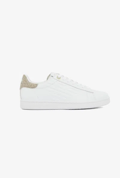 Ea7 Shoes Unisex White-beige