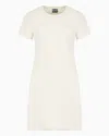 Ea7 Short Dresses In Beige