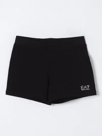 Ea7 Short  Kids In Black