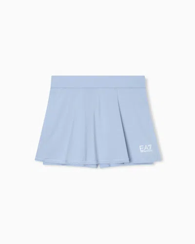 Ea7 Short Skirts In Blue