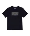 Ea7 Short Sleeve T-shirt In Black