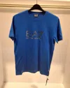 Ea7 Short Sleeve T-shirt In Blue