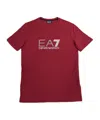 Ea7 Short Sleeve T-shirt In Red
