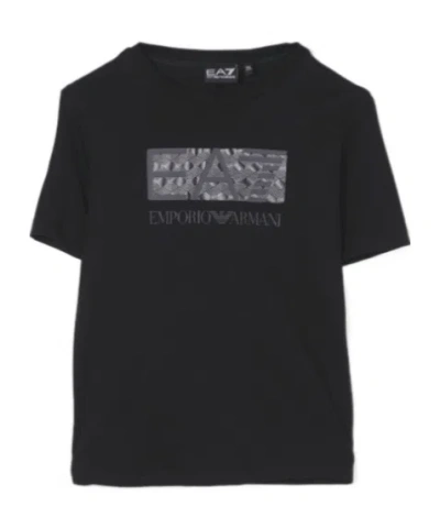 Ea7 Short-sleeved T-shirt In Black