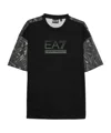 Ea7 Short-sleeved T-shirt In Black