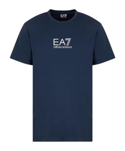 Ea7 Short-sleeved T-shirt In Blue