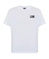 Ea7 Logo-print T-shirt In White