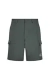 Ea7 Ventus7 Technical Fabric Cargo Shorts