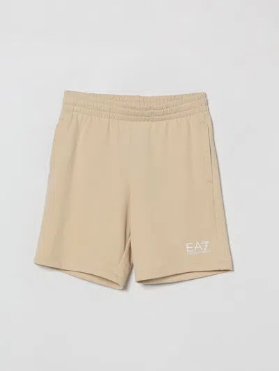 Ea7 Shorts Kids  In Neutral