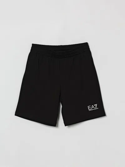 Ea7 Shorts Kids  In Black