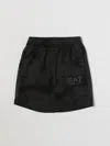 Ea7 Shorts  Kids Color Black In Black