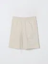 Ea7 Shorts  Kids Color Cream In Cream