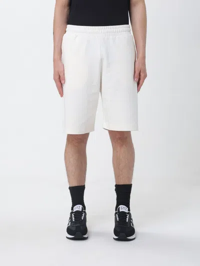 Ea7 Shorts  Men Color Natural In White