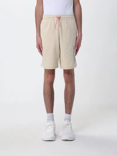 Ea7 Shorts Men Color Beige In Gold