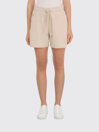 Ea7 Shorts Woman In Neutral