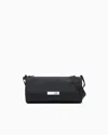 Ea7 Shoulder Bag In Technical Fabric In Black